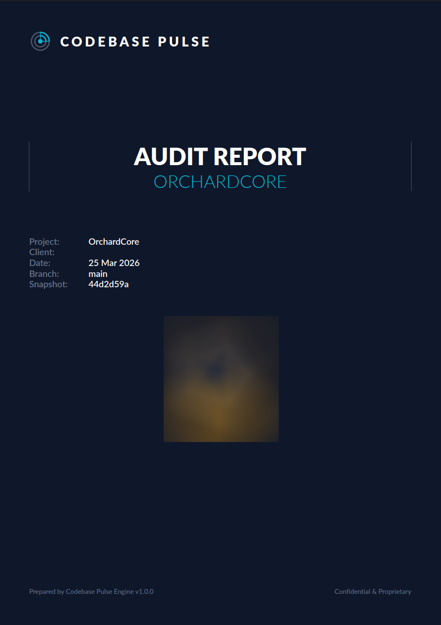 Audit Report Page 1